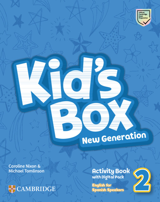 Kid’s Box New Generation English for Spanish Speakers Level 2 Activity Book with Home Booklet and Digital Pack